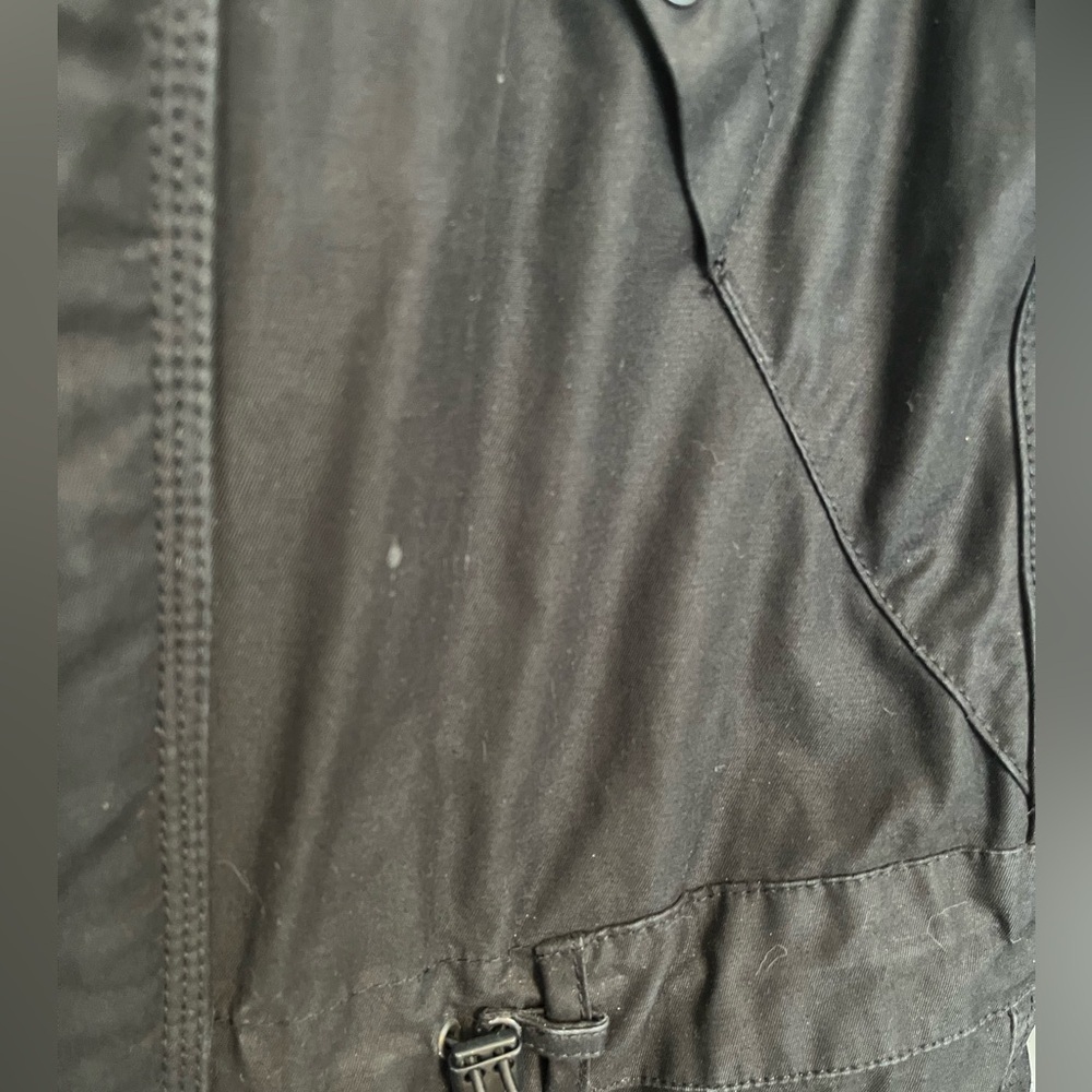 G-Star Raw Black Hooded Parka Jacket size small - Picture 5 of 9